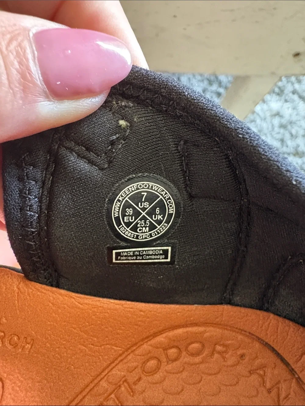 Keen Olive and Orange Outdoor Sandals